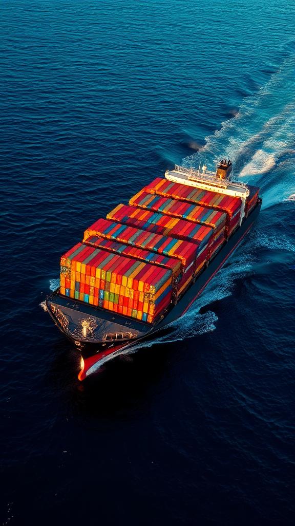 Container shipping for ecommerce cargo